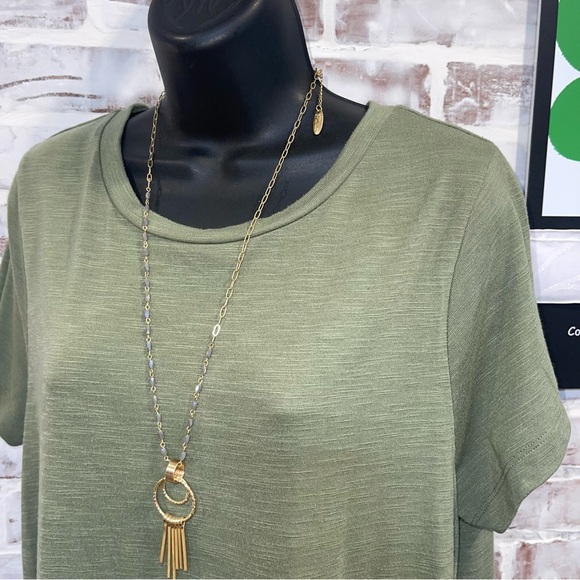 Mossimo Supply Co. Olive Green Women's dress XL - Picture 3 of 9